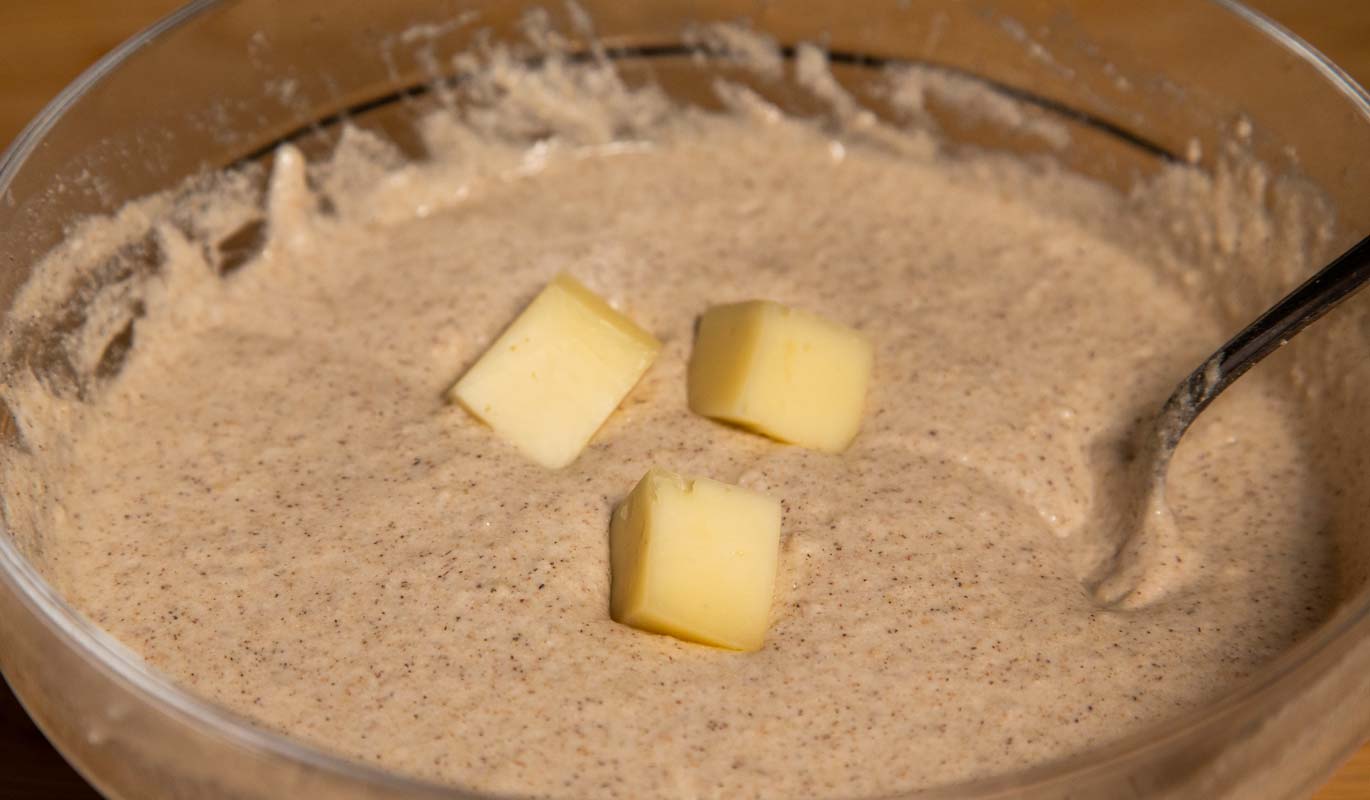 Preparazione sicatt valtellinesi e formaggio casera