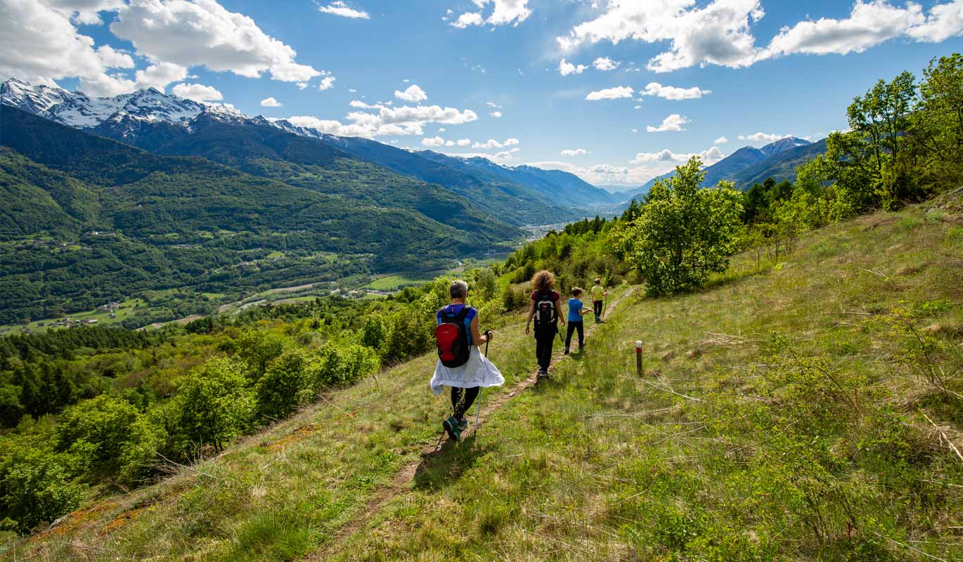 Trekking al Dos de la Forca e Valtellina