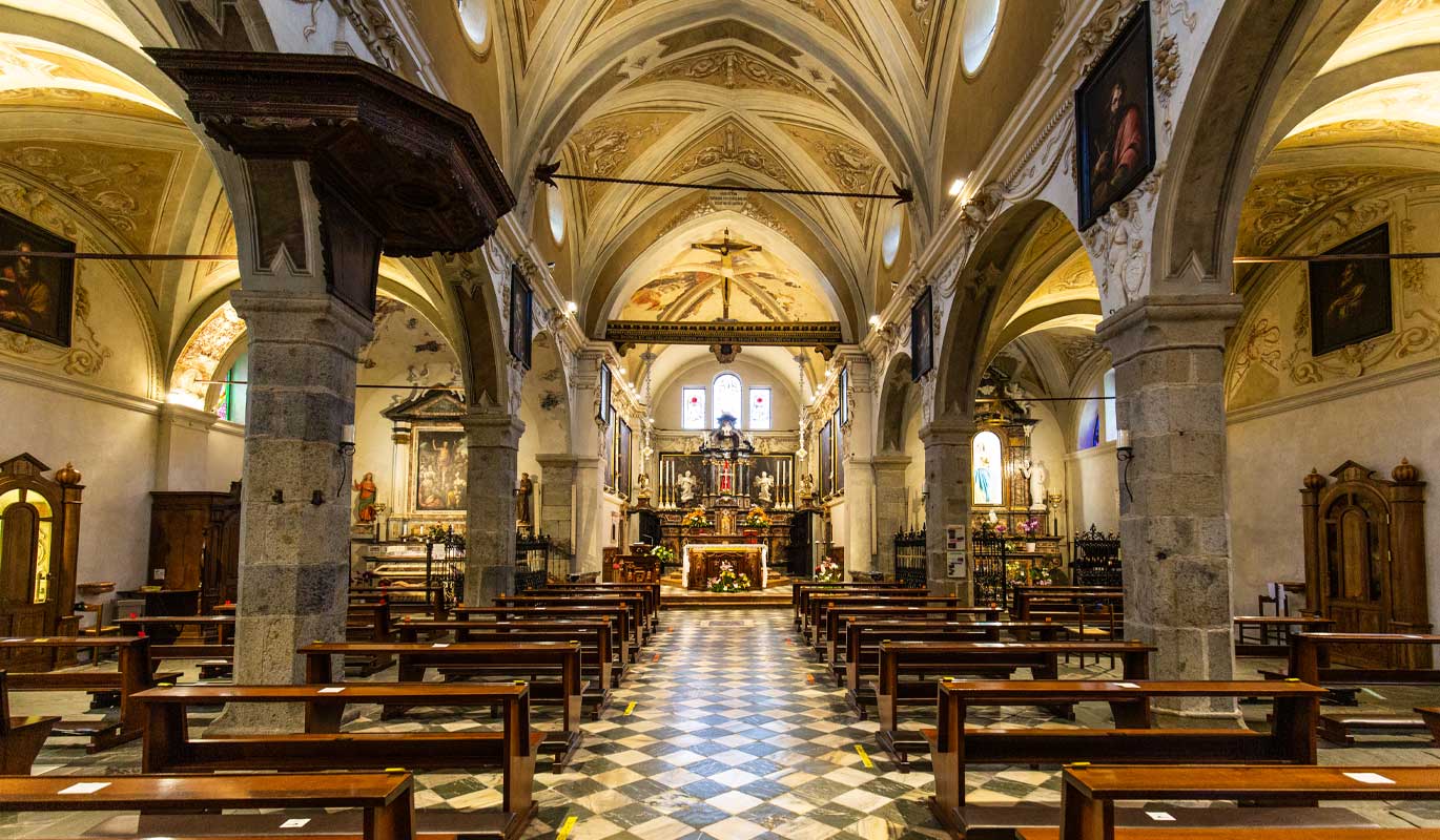 Teglio Sant'Eufemia interno