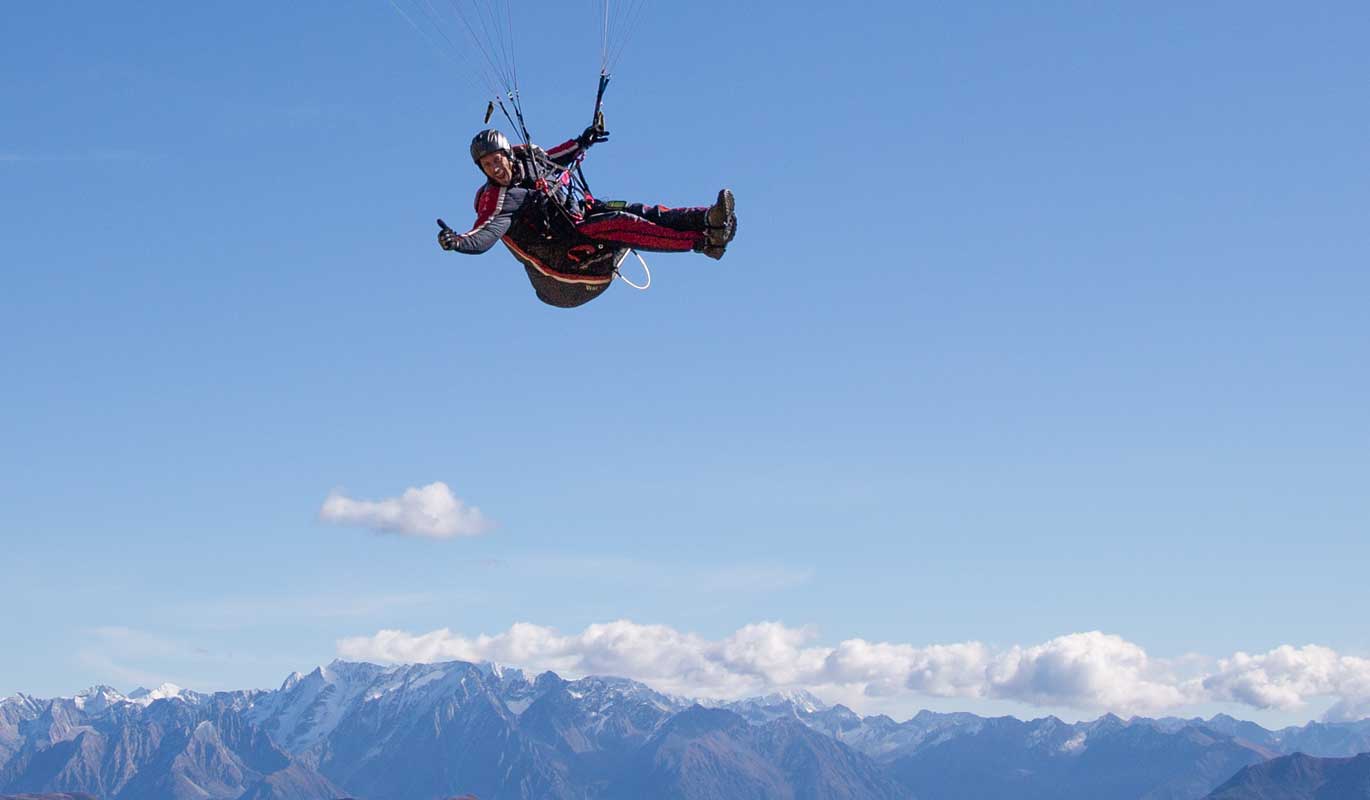 Parapendio a Teglio